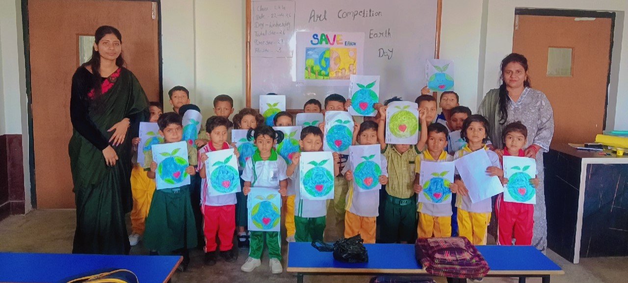 Students activities at Deepa Memorial School